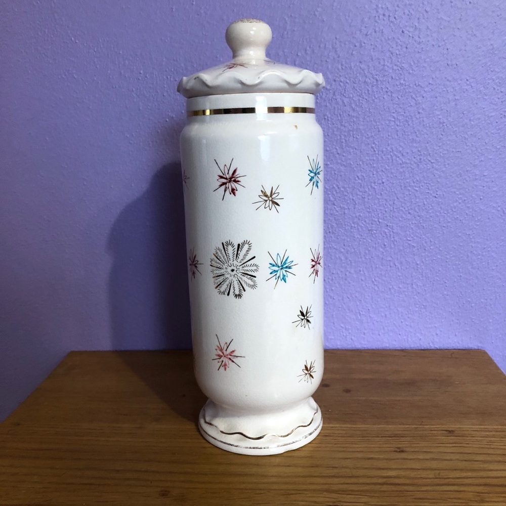 Royal Sealy Atomic Starburst Apothecary Vanity Jar
